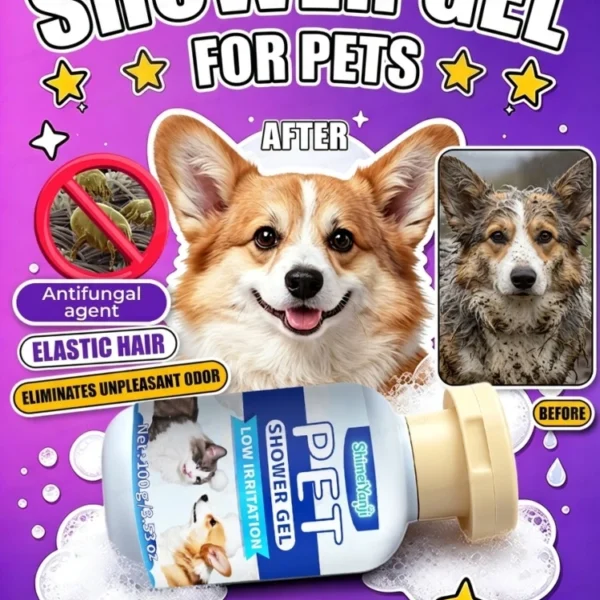 Shower gel for pets