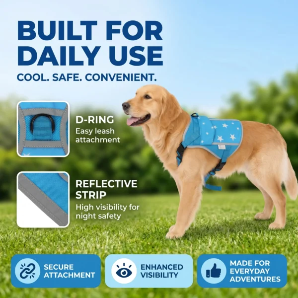 Pet Dog Cooling Vest Harness